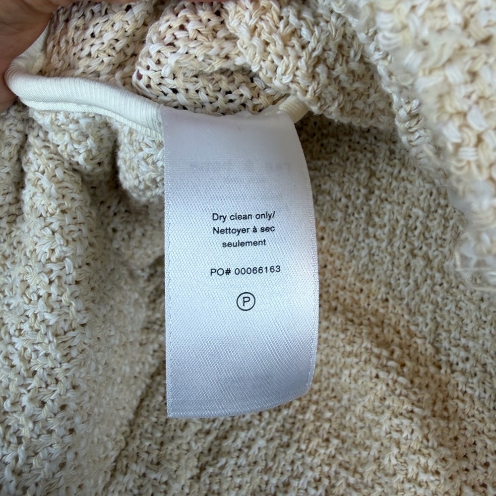 Rag and Bone Marissa Tweed Tailored Jacket in White Cream Size 2. - Picture 8 of 16